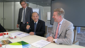 Ondertekening Letter of Intent